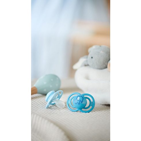 MAM Perfect szilikon cumi 6+ hó - Kék Elefánt