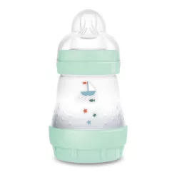   MAM Anti-Colic Műanyag Cumisüveg 160ml - Menta Vitorlás hajó