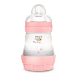   MAM Anti-Colic Műanyag Cumisüveg 160ml - Rózsaszín Halacska