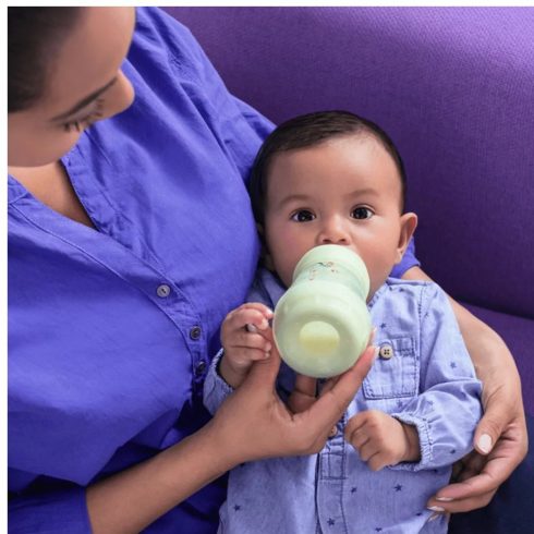 MAM Anti-Colic Műanyag Cumisüveg 260 ml - Kék Róka