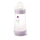 MAM Anti-Colic Műanyag Cumisüveg 260 ml - Lila Cica
