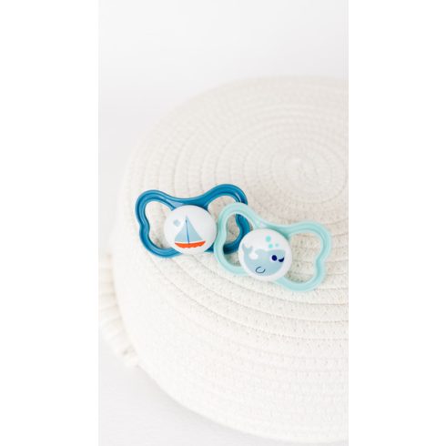 MAM Air szilikon cumi 16+ hónap - Türkiz Cápa