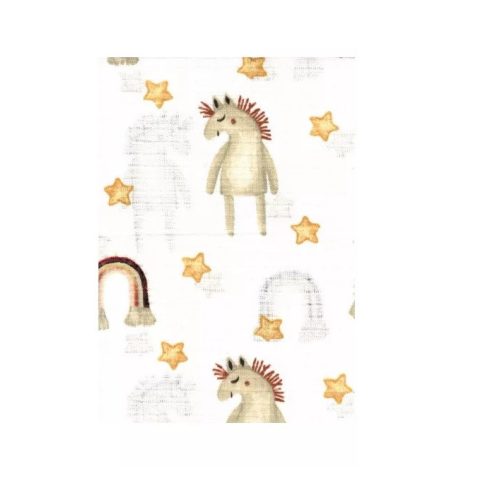 BS Textil pelenka 3db-os - Hold és csillag/Erdei Állatok/Lovacska