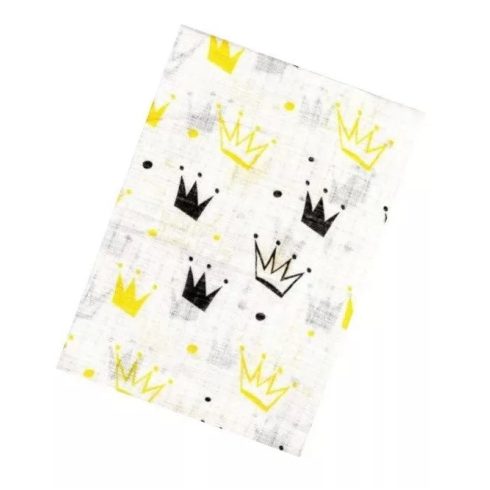 BS Textil pelenka 3db-os - Sárga Űrhajó/Piros Űrhajó/Korona