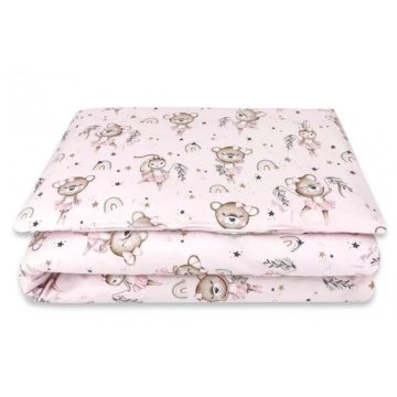   BS Ágynemű HUZAT 2 részes 100x135cm - Kis Balerina Rózsaszín