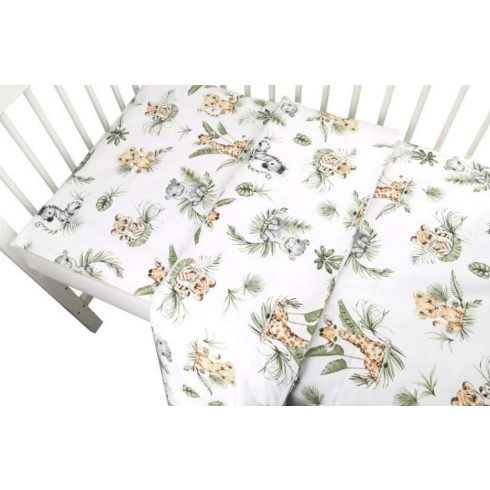 BS Ágynemű HUZAT 2 részes 100x135cm - Zöld Szafari