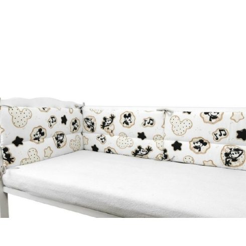 BS Fejvédő kiságyba - Bézs Mickey