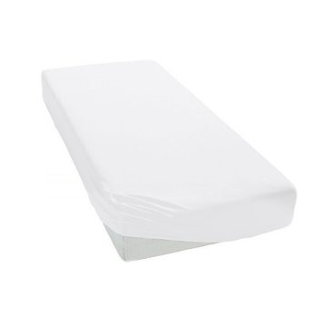 BS Pamut stretch lepedő 60x120 / 70x140cm - Fehér