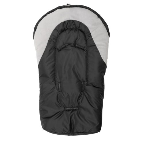 Sensillo Univerzális Bundazsák Autóshordozóba 75x36 cm - Fekete/Szürke