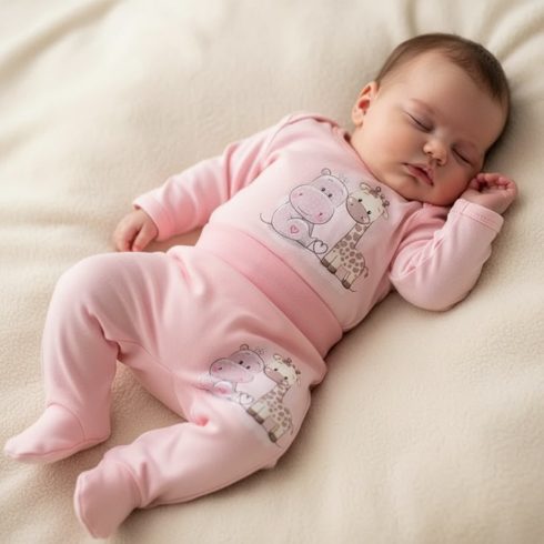 Babastar Pamut pocaknadrág mintával 50 - Rózsaszín Best Friends