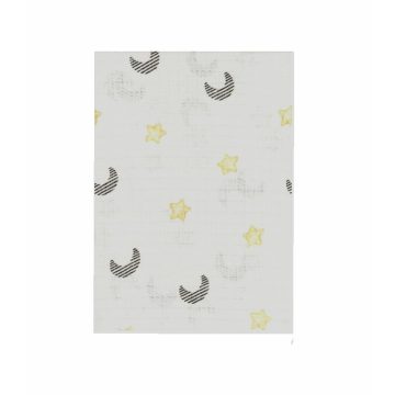 BS Textil pelenka 1db-os - Hold és csillagok