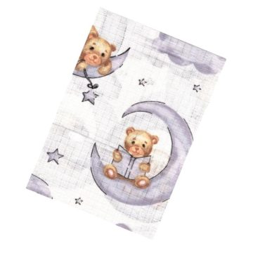 BS Textil pelenka 1db-os - Maci a holdon