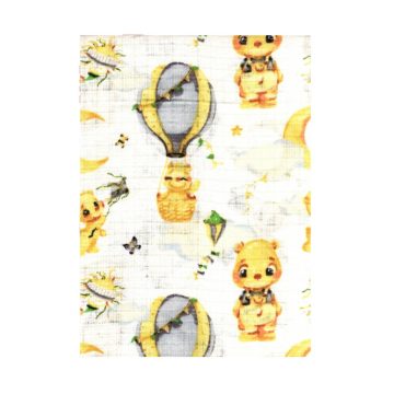 BS Textil pelenka 1db-os -Játszó Macik