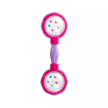 Canpol Babies Súlyzó Csörgő - Lila/Pink