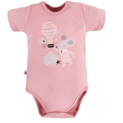 EEVI Rövid ujjú body - Mályva Egeres - 56