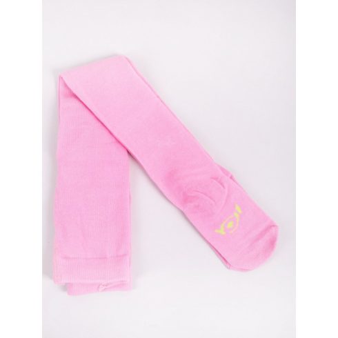 Yo Club! Pamut Harisnyanadrág - Rózsaszín Madaras 68-74