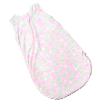   Wikids Ujjatlan plüss bélelt hálózsák - Rózsaszín masnis 74/80