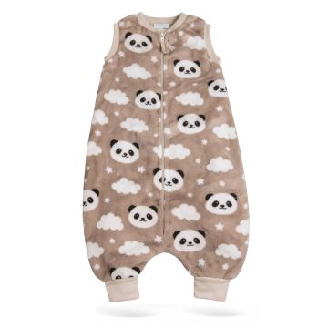   Wikids wellsoft bélelt tipegő hálózsák - Drapp Pandás 74/80