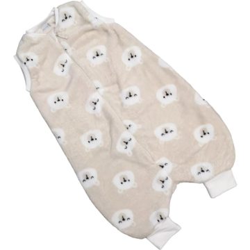   Wikids wellsoft bélelt tipegő hálózsák - Bézs Macis 80/86