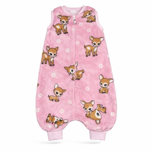 Wikids wellsoft bélelt tipegő hálózsák - Rózsaszín Őzikés 122/128