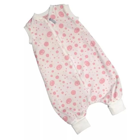 Wikids 2 Rétegű Pamut Tipegő Hálózsák - Rózsaszín Pókocska 80/86