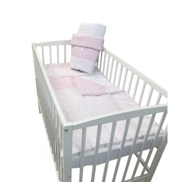   Wikids 3 részes garnitura - Rózsaszín masnis/csíkos/pöttyös