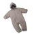 Wikids Baby overál+sál Róka hímzéssel - Mogyoró 56/62