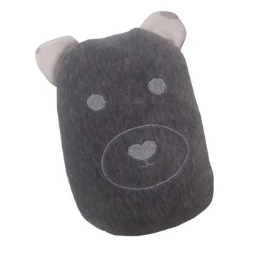 Wikids Parajdi sópárna hímzett - Sötétszürke maci