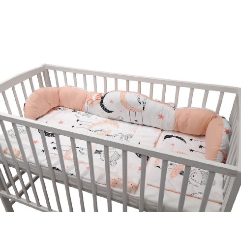 Wikids Ágyrácsvédő - Balerina Barack/Fehér