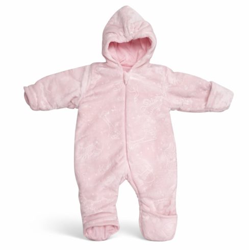 Wikids Wellsoft Átmeneti Overál, Anyagában állatmintás - Rózsaszín 80/86  