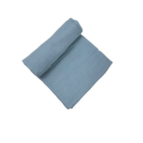 Wikids Nyári Dupla Géz Babatakaró 70x90 cm  - Zöld 
