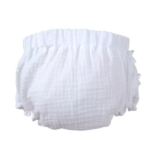 Wikids duplagéz fodros bugyi - Fehér 62/68