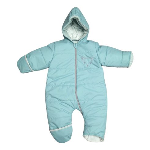 Wikids Baby Overál Róka hímzéssel - Menta 68/74