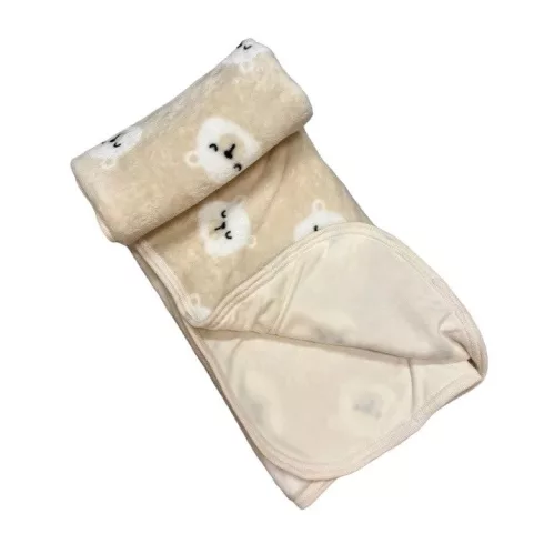 Wikids Bélelt wellsoft takaró 70x90 - Krém Macis