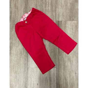   Wikids Pink Vászon Lányka nadrág  - 74/80-as méret - Kiárusítás
