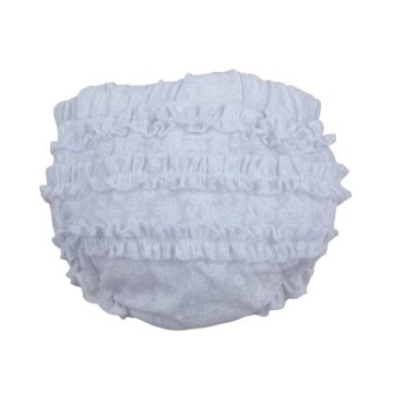 Wikids fodros bugyi - Fehér virágos 62/68