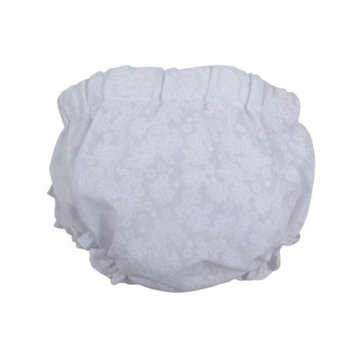 Wikids fodros bugyi - Fehér virágos 62/68