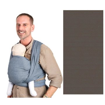 NANDU Megkötős hordozókendő - Grizzli barna