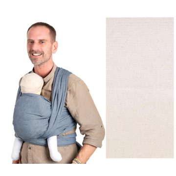 NANDU Megkötős hordozókendő - Nyersfehér