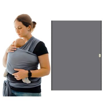 NANDU Rugalmas hordozókendő - Szürke 