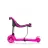 Chipolino Multi Plus roller tolókarral - pink