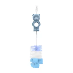   Lorelli Baby Care cumi és cumisüvegmosó kefe - Bear Moonlight Blue