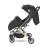 Lorelli Fiorano sport babakocsi + lábzsák - Black