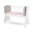   Lorelli First Dreams ringatható bölcső 105x55 - White / String New