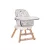 Lorelli Napoli forgatható etetőszék - Grey hexagons