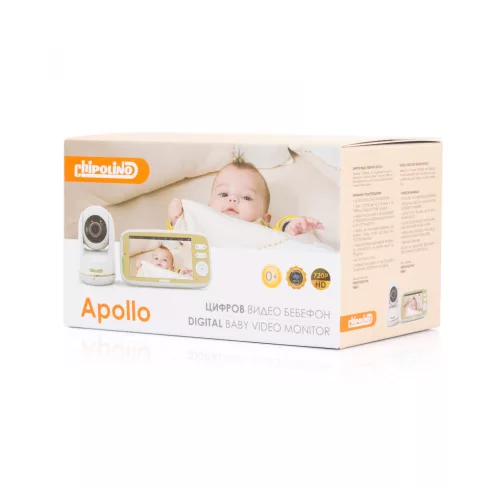 Chipolino Apollo videós digitális bébiőr 5"