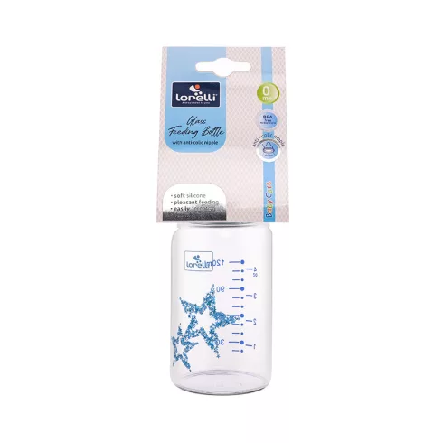 Baby Care Üveg anti-colic cumisüveg 120ml - Blue