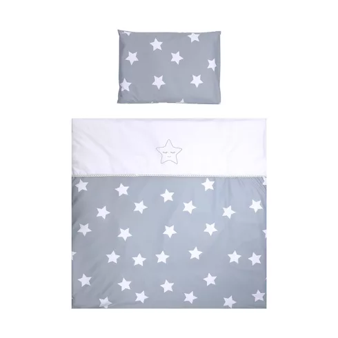 Lorelli First Dreams ágynemű garnitúra - Blue Grey Mist Stars