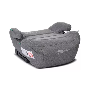   Lorelli Matador ülésmagasító Isofix 125-150cm - Attach Grey