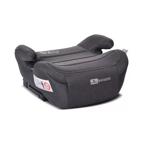 Lorelli Matador ülésmagasító Isofix 125-150cm - Black Jasper
